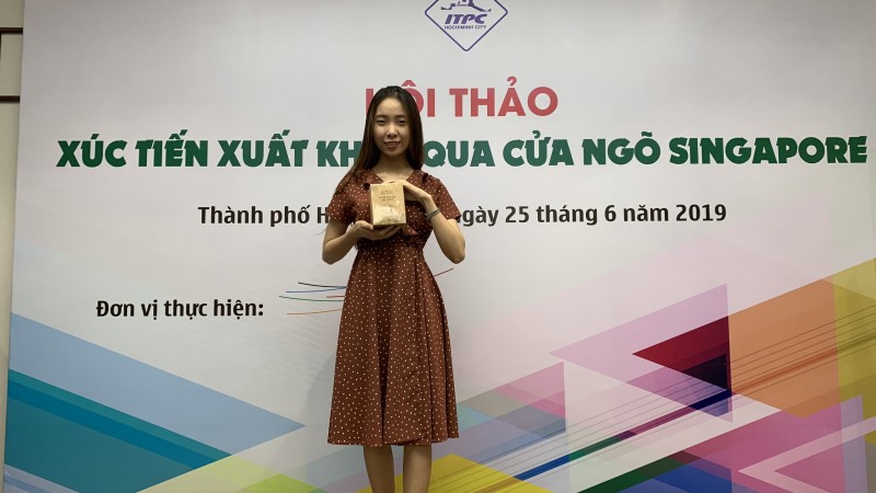 Anni Coffee tham gia Hội thảo “Xúc tiến xuất khẩu qua cửa ngõ Singapore”  