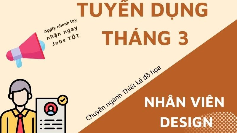 Vị trí Nhân viên Design - Thiết kế đồ họa